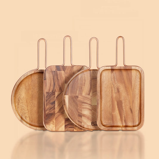 The different types of Minimalist End-Grain Walnut Cutting Board.